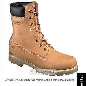 Dunham Mens Work Boots - waterproof & insulated! SIZE 9.5 NEW IN BOX